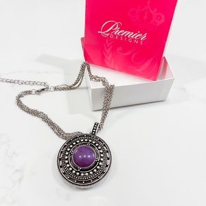 NEW Stunning Premiere Design Purple Necklace
